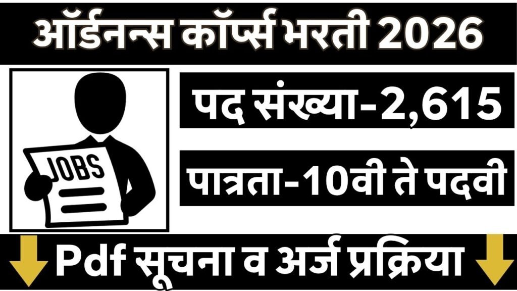 Army Ordnance Corps Bharti 2026